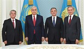 11th President Abdullah Gül met with Kassym-Jomart Tokayev, President of Republic of Kazakhstan